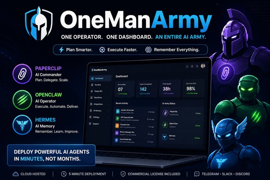 OneManArmy Review – Can This AI Army Really Replace a Team?